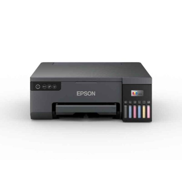 Epson EcoTank L8050 Single Function 6 Color Ink Tank Photo & ID Card Printer, Wi-Fi, Borderless Printing, CD/DVD Printing, 22ppm Color & Mono, Black