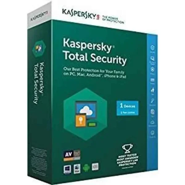 Kaspersky Total Security 1 User 1year Box Software