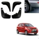 Auto Pearl 4 Pcs ABS Black Front & Rear Cup Type Mud Flaps Car Splash Guard Set for Maruti Suzuki Alto 800