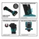 Omada 21V 20000rpm Cordless Oscillating Tool with 2Ah Battery, OMD-0051BL