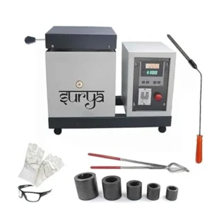 Surya 900W 1kg Melting Furnace for Gold & Silver Jewellery/Other Metal with MCB