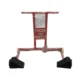 20kg Mild Steel Trolley Wheel Chock & Tyre Cord