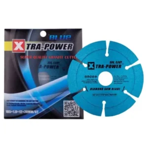 Xtra Power 4 inch 6 SEG Blue Diamond Saw Blade
