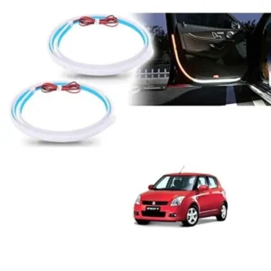 Kozdiko 2 Pcs 120cm Car Door Opening Warning LED Strips Safety Light Set for Maruti Suzuki Old Swift