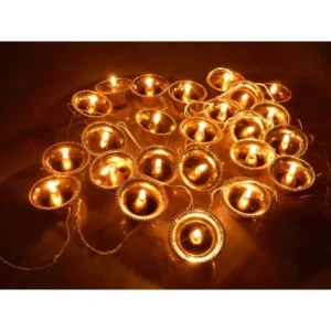 Tucasa Golden Diya String Light, DW-295