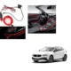 Kozdiko 12V Red Car Interior Decor Neon Strip Light for Volvo V40