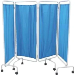 Wellton Healthcare 4 Fold Bed Side Screen, WH1182