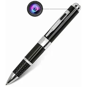 BS 1080p Silver & Black Mini Hidden Pen Camera