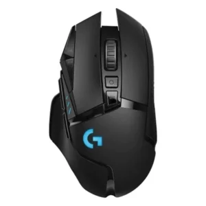 Logitech G502 Black Lightspeed Wireless Gaming Mouse with Hero 16K Sensor, RGB, 11 Programmable Buttons, Long Battery Life & On-Board Memory