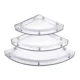 Drizzle 3 Pcs ABS Bathroom Corner Shelf Set