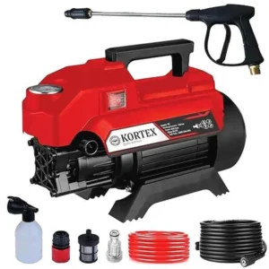 Kortex 2600W Red Portable High Pressure Car Washer with All Accessories, KTX-R5