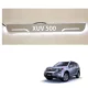 Kozdiko 4 Pcs Acrylic Blue Light Foot Step LED Sill Scuff Plate Set for XUV 500