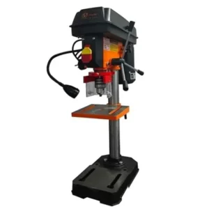 Voltz 350W 8 inch 1.6A 2620rpm Cast Iron Black & Orange Benchtop Drill Press with LED Laser & Light, VZ-DP13