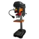 Voltz 350W 8 inch 1.6A 2620rpm Cast Iron Black & Orange Benchtop Drill Press with LED Laser & Light, VZ-DP13