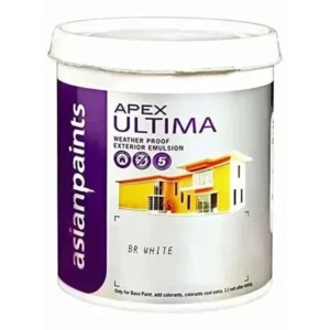 Asian Paints 20 L Brilliant White Apex Ultima Waterproof Exterior Emulsion, 912