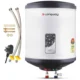 Longway Superb 10 Ltr 5 Star Rated Automatic Instant Water Heater for Home, Water Geyser, Electric Geyser with Multiple Safety System & Anti-Rust Coating (Gray, 10 Ltr)