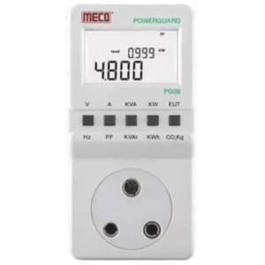 Meco PG09-20A 240V Powerguard Indian Plug Socket with Backlight Display