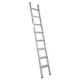 Alnico OSSL08 Orange Aluminium Alloy Straight 8 Steps Ladder, Load Capacity: 150kg