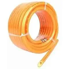 Kisan Agri India 8.5mm 50m 5 Layer Orange PVC Heavy Duty Hose Pipe