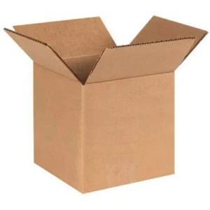 MM WILL CARE 5x5x5 inch Brown Corrugated Square Box, (Pack of 50 )