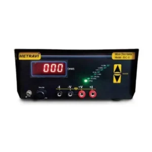 Metravi Digital Micro Ohms Meter, 53C-II