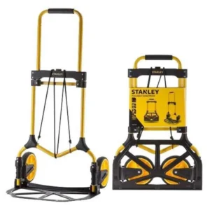 Stanley 90kg Steel Yellow Folding Hand Truck, SXWTD-FT582