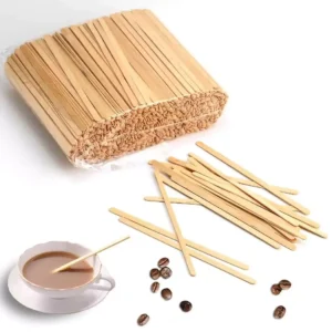 GENERIC Coffee Disposable Wood Sticks Stirrers for Tea Beverages(Pack Of 5000 Pcs)
