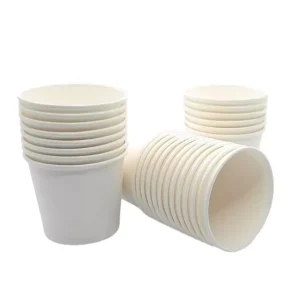 Generic 250 ml Disposable Paper Cup White (Pack of 1800 Pcs)