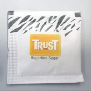 Trust Superfine Sugar Sachets White Pouch 1000 g (Pack of 5)